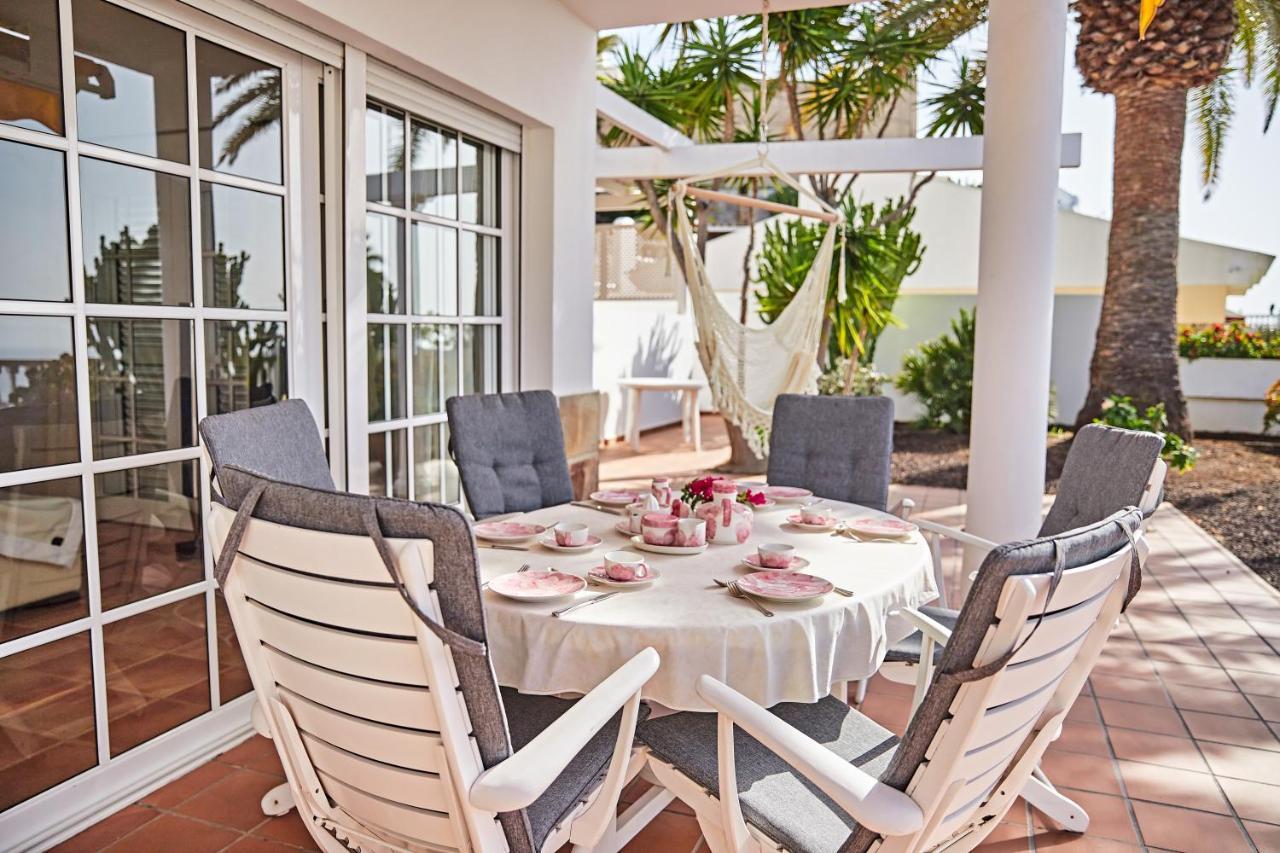 Mogán Stunning Villa With Breathtaking Ocean View מראה חיצוני תמונה