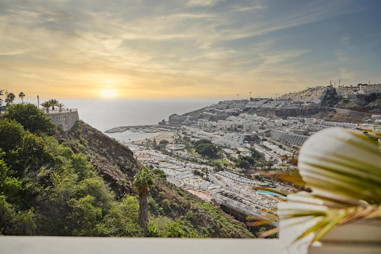 Mogán Stunning Villa With Breathtaking Ocean View מראה חיצוני תמונה