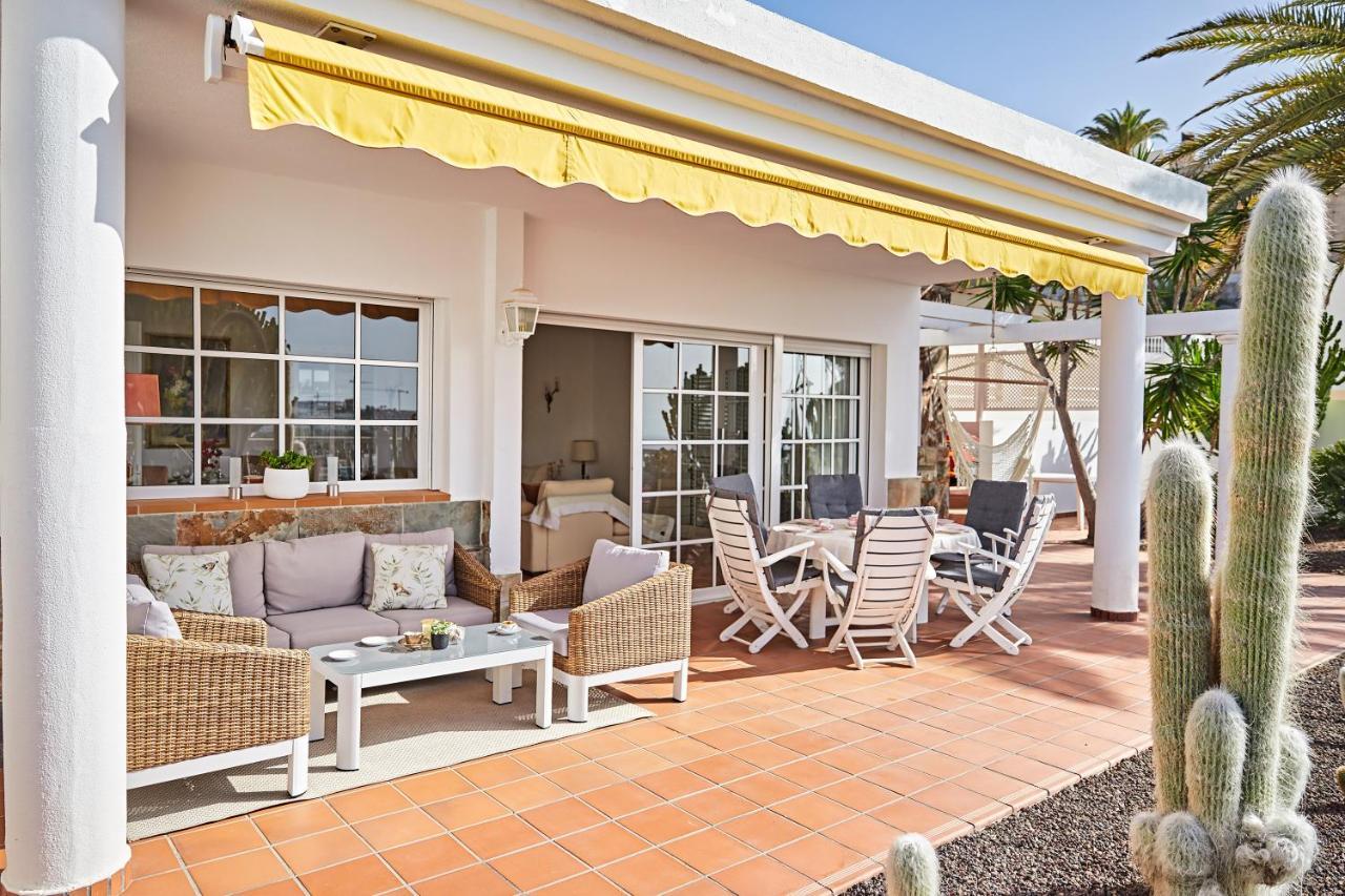 Mogán Stunning Villa With Breathtaking Ocean View מראה חיצוני תמונה